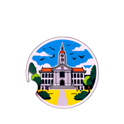 숭실대학교 전경 스티커