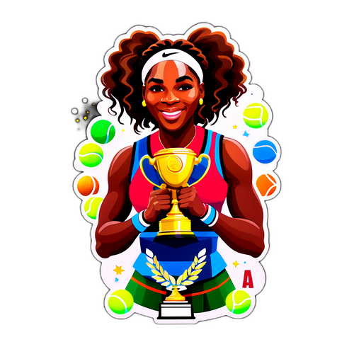 Serena Williams Fejring