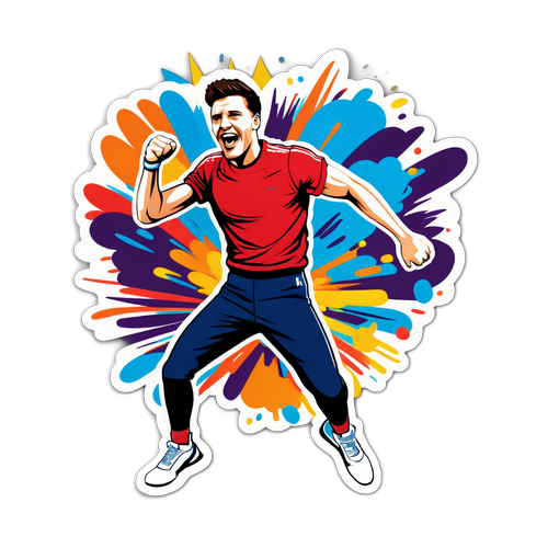 Färgglad aktivitet med Tage Thompson