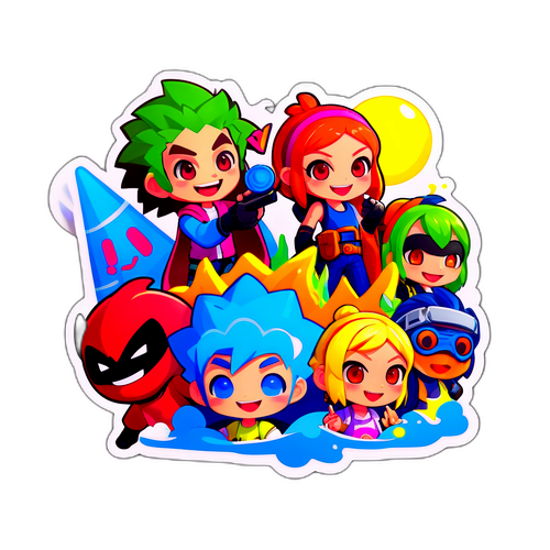 Makulay at Nakakaengganyong Sticker para sa Steam Summer Sale 2025