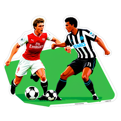 Fierce Kamp mellem Arsenal og Newcastle