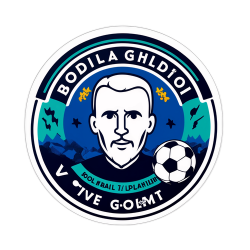 สติกเกอร์โลโก้การแข่งขันฟุตบอล บอดู/Glimt vs ท็อตแน่ม