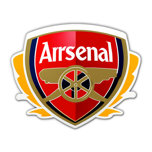 Gunners Forever! Découvrez Pourquoi Ces Stickers Arsenal Font Chavirer les Fans de Foot!