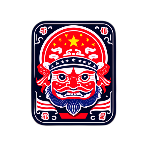 爱国情怀贴纸