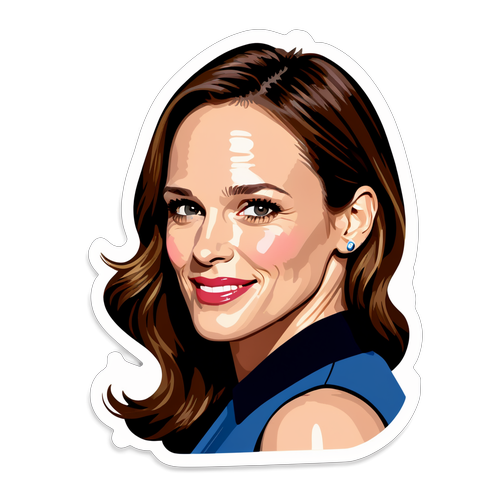 Magandang Disenyo ng Sticker ni Jennifer Garner: Ang Kanyang Glamorous na Essensiya!