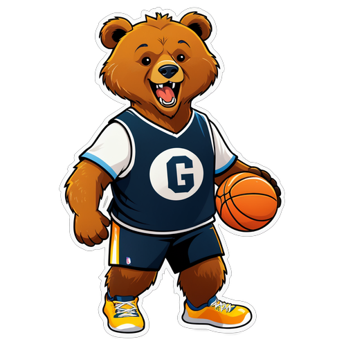 Samahan ang Grizzly Bear sa Masayang Dribble! Hindi Mo Mapapalampas Ito!