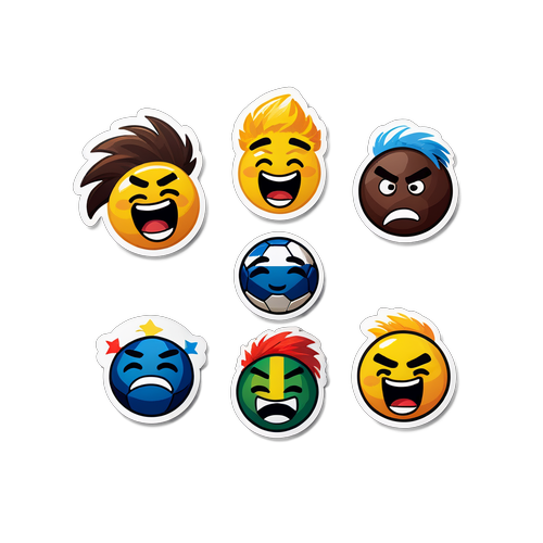 Emoticonos de Fútbol para Fans