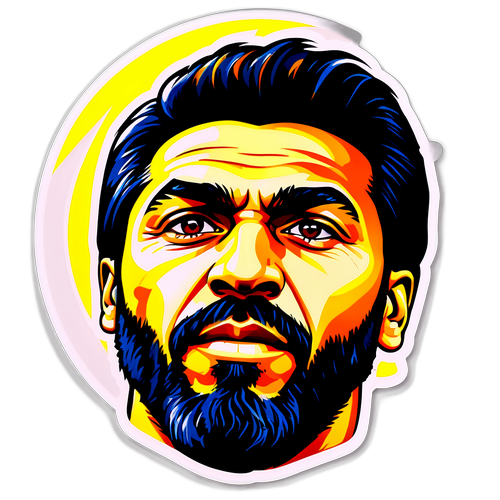 Ali Koç Portresi Fenerbahçe Teması