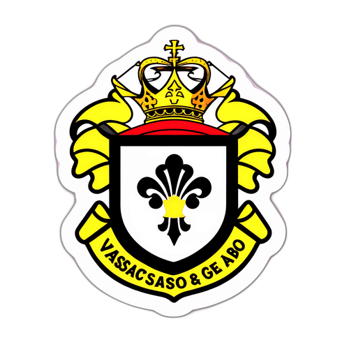 Adesivo Celebrando o Club de Regatas Vasco da Gama