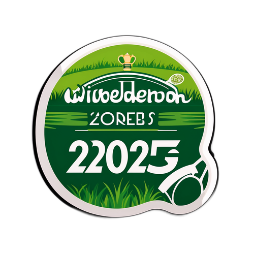 Stiker Wimbledon 2025
