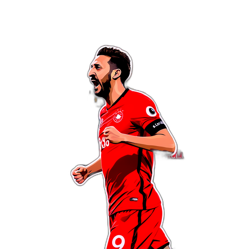 Hakan Çalhanoğlu'nun Gol Sevinci