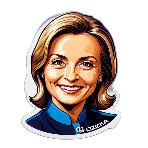 Samolepka Prezidentky Zuzany Čaputové