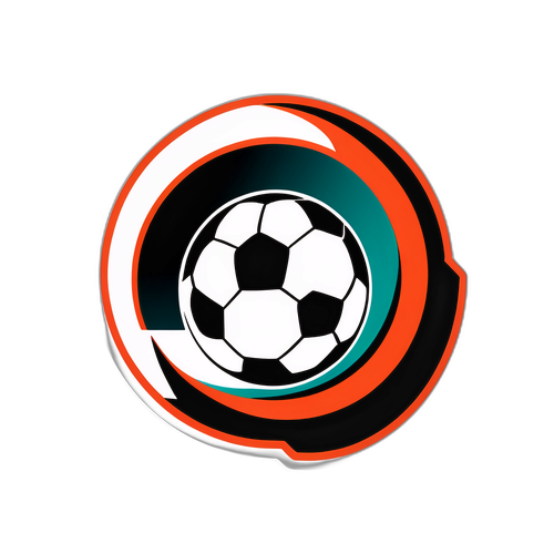 Λογότυπο Ρόμα με Μπάλα Ποδός