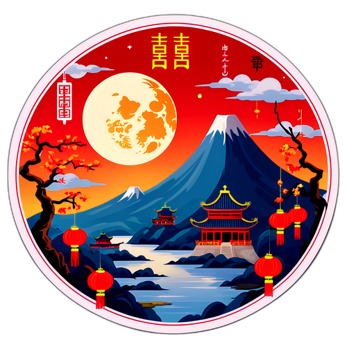 七月的詩意場景