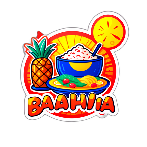 สติกเกอร์อาหารและประเพณีจากบาเฮีย