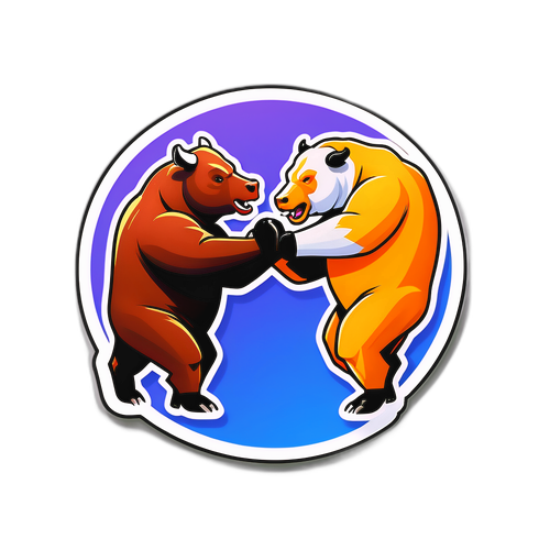 स्टॉक मार्किट का बुल और बियर की लड़ाई