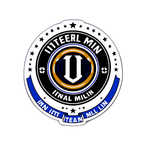 Inter Milan Team Spirit Sticker