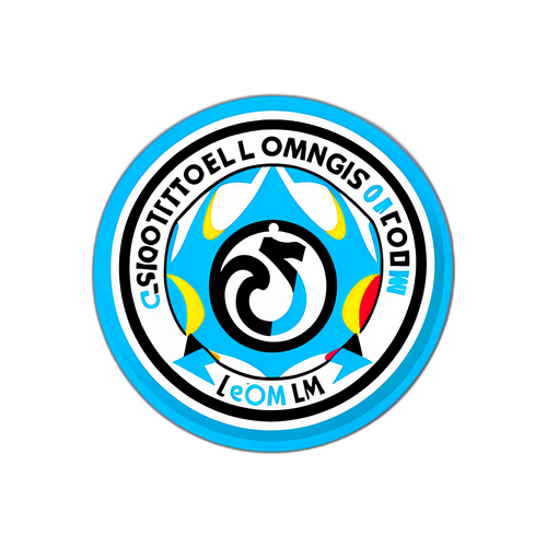 Sticker av Sporting Mot L'OM:s logo