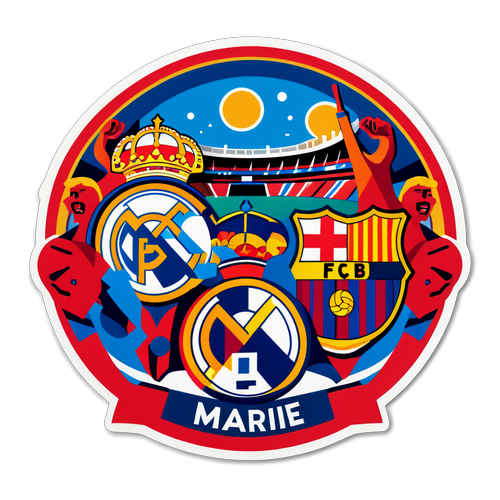 Magische Fußballmomente: Das Stickerdesign, das Real und Barca zum Leben Erweckt!