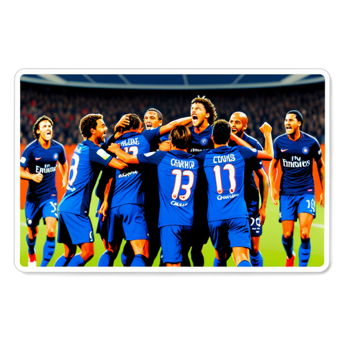 Spændende øjeblik fra Montpellier vs PSG-kampen