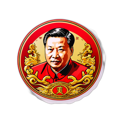 习近平的名言装饰贴