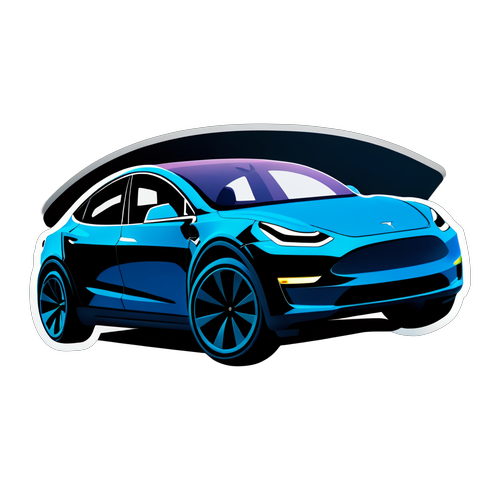 Futuristisk Tesla Model Y