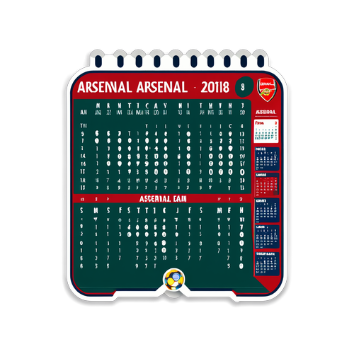 Kalendar  ya Arsenal 2018