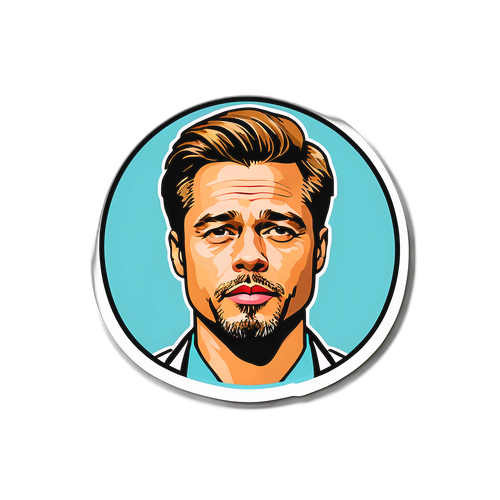 Minimalist Iconic Looks of Brad Pitt