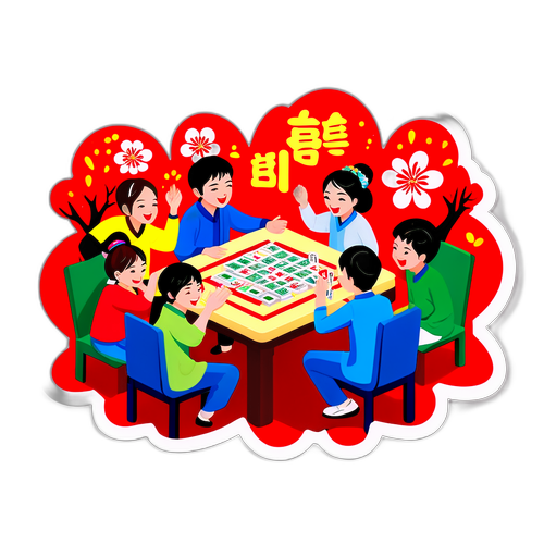 欢庆春节的团圆时刻