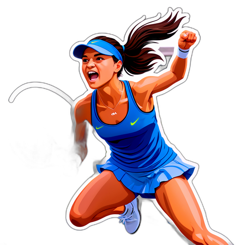 Sticker Inspirasi Emma Raducanu