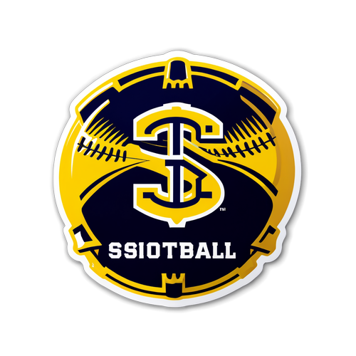 SEC Softball Standings Scoreboard Sticker