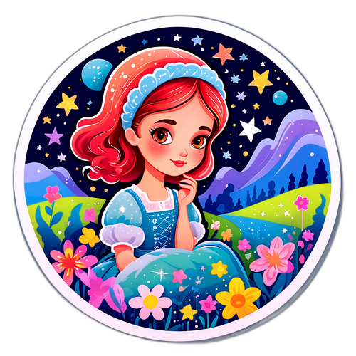 Drømmeagtig sticker af Luiza Rozova