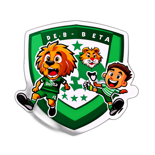 Pelekat Menarik untuk Perlawanan Real Betis vs Lyon