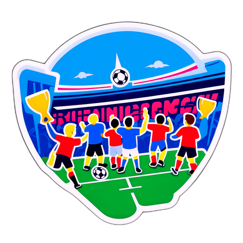 Sticker de Jogo CRB com Torcida