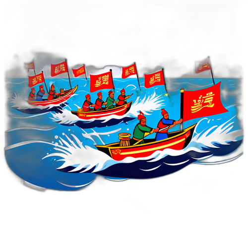 三国志のボートレースシーン