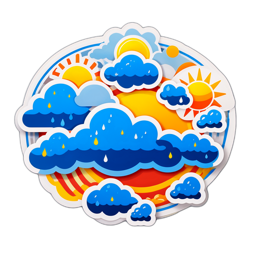 สติกเกอร์ธีมอากาศ