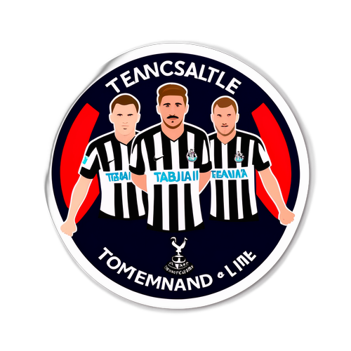 Illustration af Newcastle vs. Tottenham