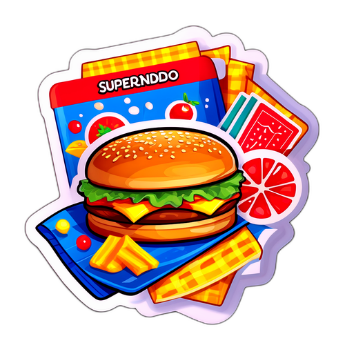 Stiker Bertema Belanja Superindo