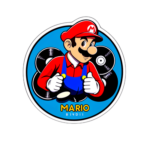 Adesivo Vintage di Mario Biondi