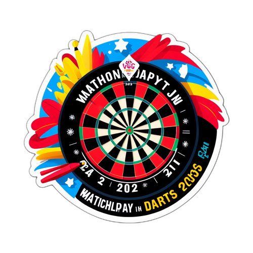 Wereld Matchplay Darts 2025 Sticker