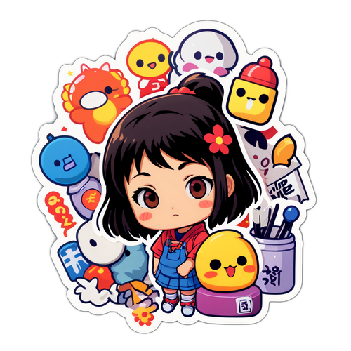 いけきしのポップステッカー