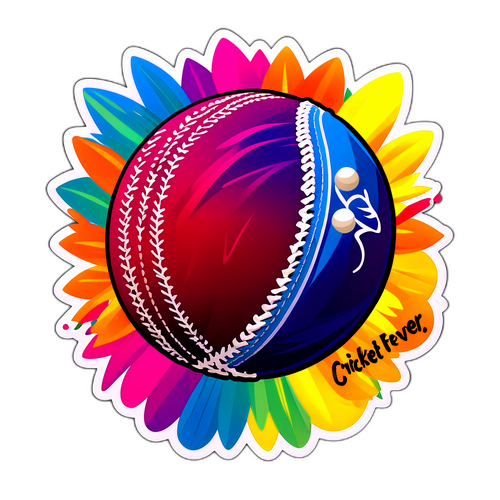 क्रिकेट बुखार स्टिकर