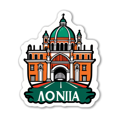 Monza: Pasiune și Eleganță - Stickere Ce Îmbină Arhitectura Italiei cu Moștenirea F1!