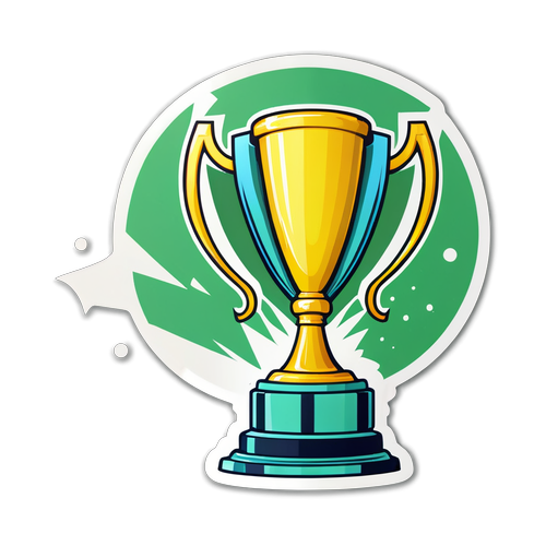 สติกเกอร์ถ้วยรางวัล