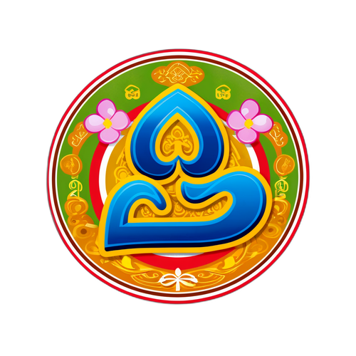 สติ๊กเกอร์โชคดีสำหรับสลากกินแบ่งรัฐบาลลาว 21/7/68
