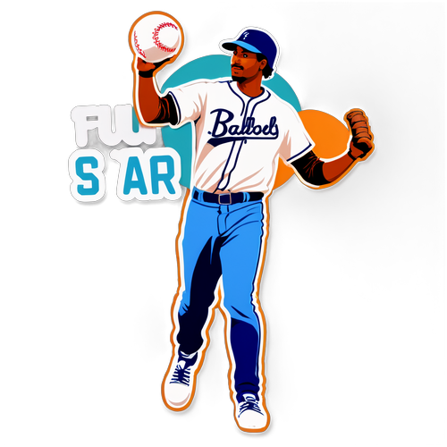 Future Star Baseball Sticker