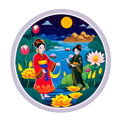 Cảnh truyền thống Việt Nam với Trương Hựu Hiệp