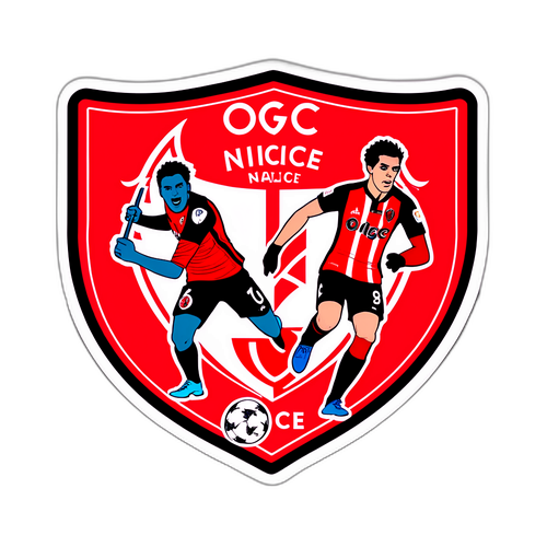 Sticker OGC Nice gegen Benfica