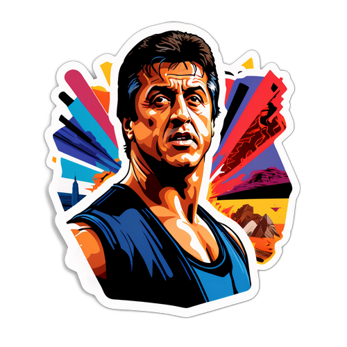 Colaj din filmele lui Sylvester Stallone