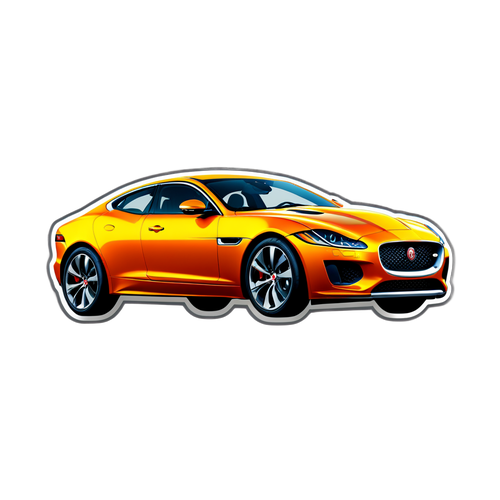 Jaguar: Mewah dan Berprestasi - Sticker Kereta yang Memukau!